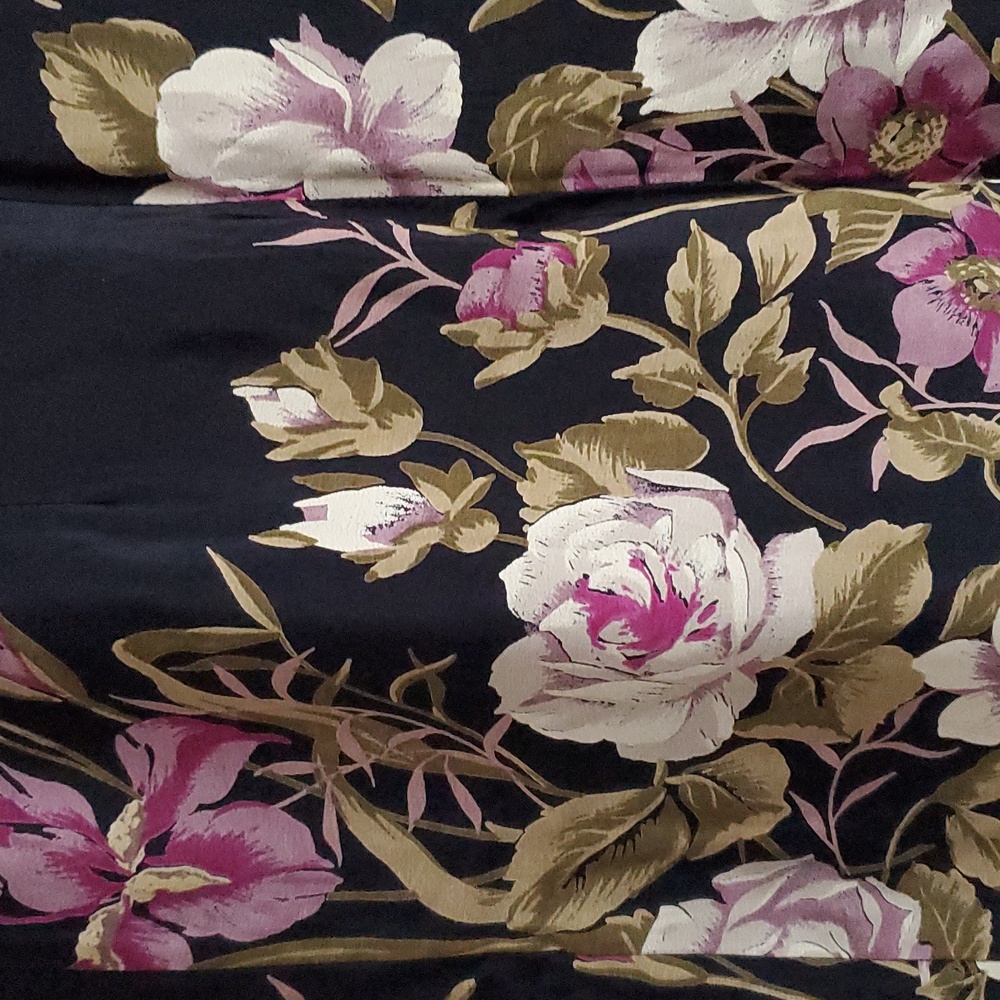 CDC Caren Desiree Company Sleeveless Floral Lined Midi Dress - 14 - Picture 4 of 11